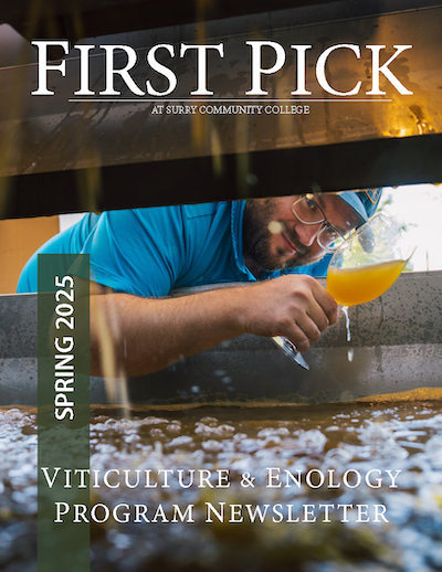 First pick spring 2025 viticulture & enology newsletter